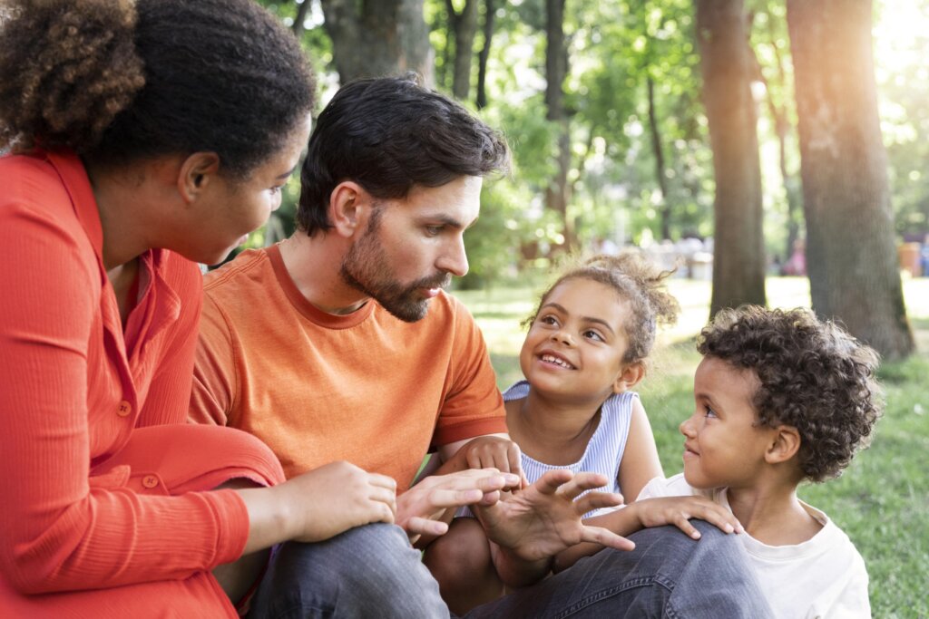 Image by <a href="https://www.freepik.com/free-photo/family-spending-time-together-outdoors-park_16137753.htm">Freepik</a> The reason for lying in 3-5-year-old babies
how to stop lying habit in these children on healthy child website by dr md noor alam khan Child specialist